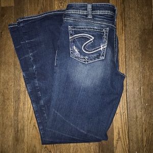 Silver Aiko Bootcut Jeans